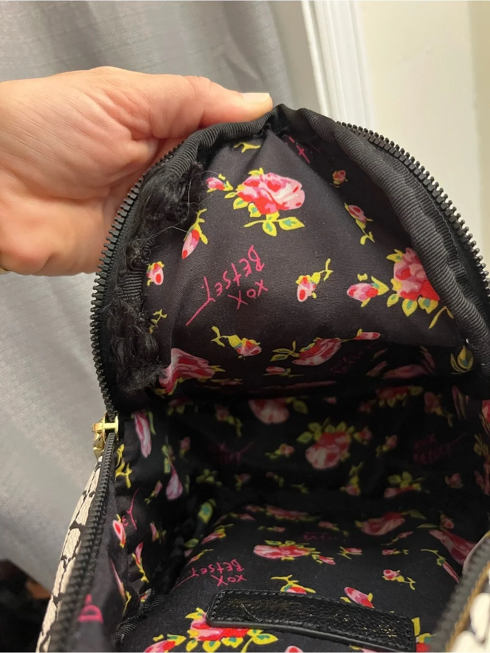 Betsey Johnson Dog Mini Backpack